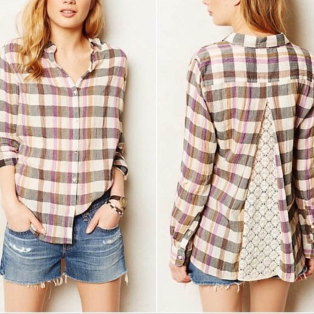 Anthropologie Isabella Sinclair Altay Flannel
